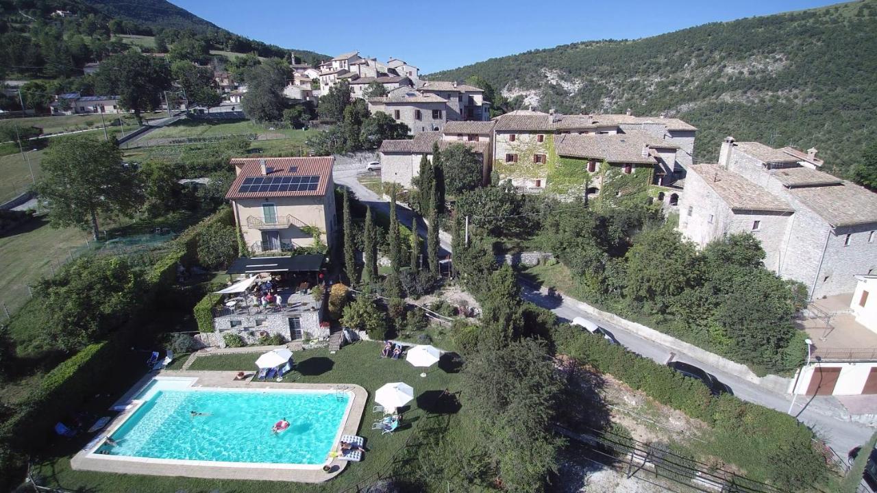 Agriturismo Roccagelli Vallo di Nera Exterior photo