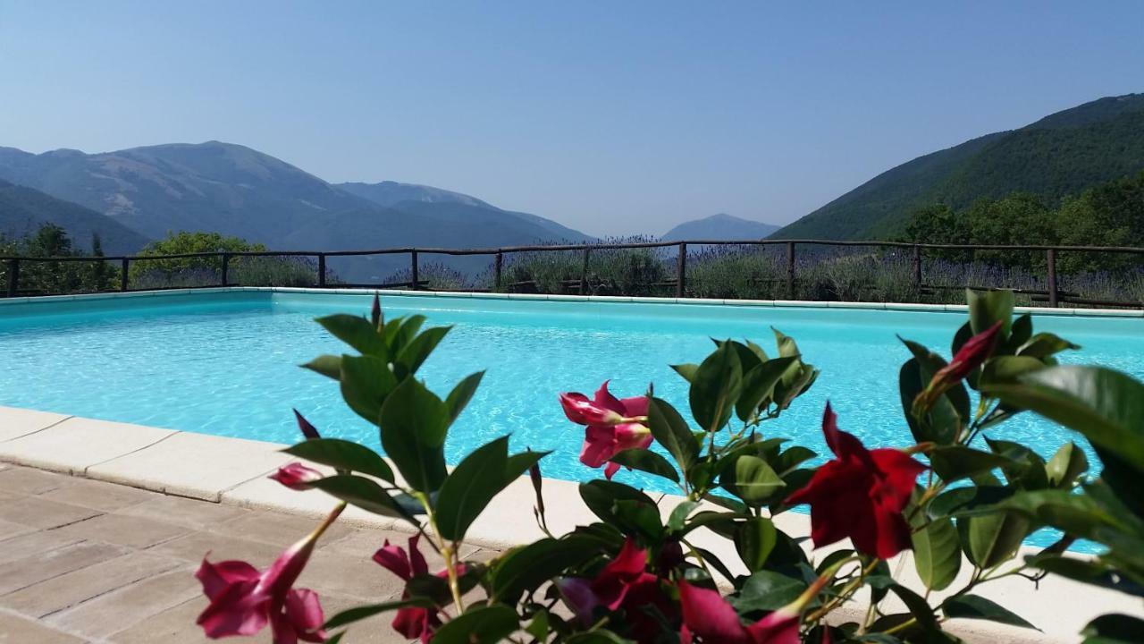 Agriturismo Roccagelli Vallo di Nera Exterior photo