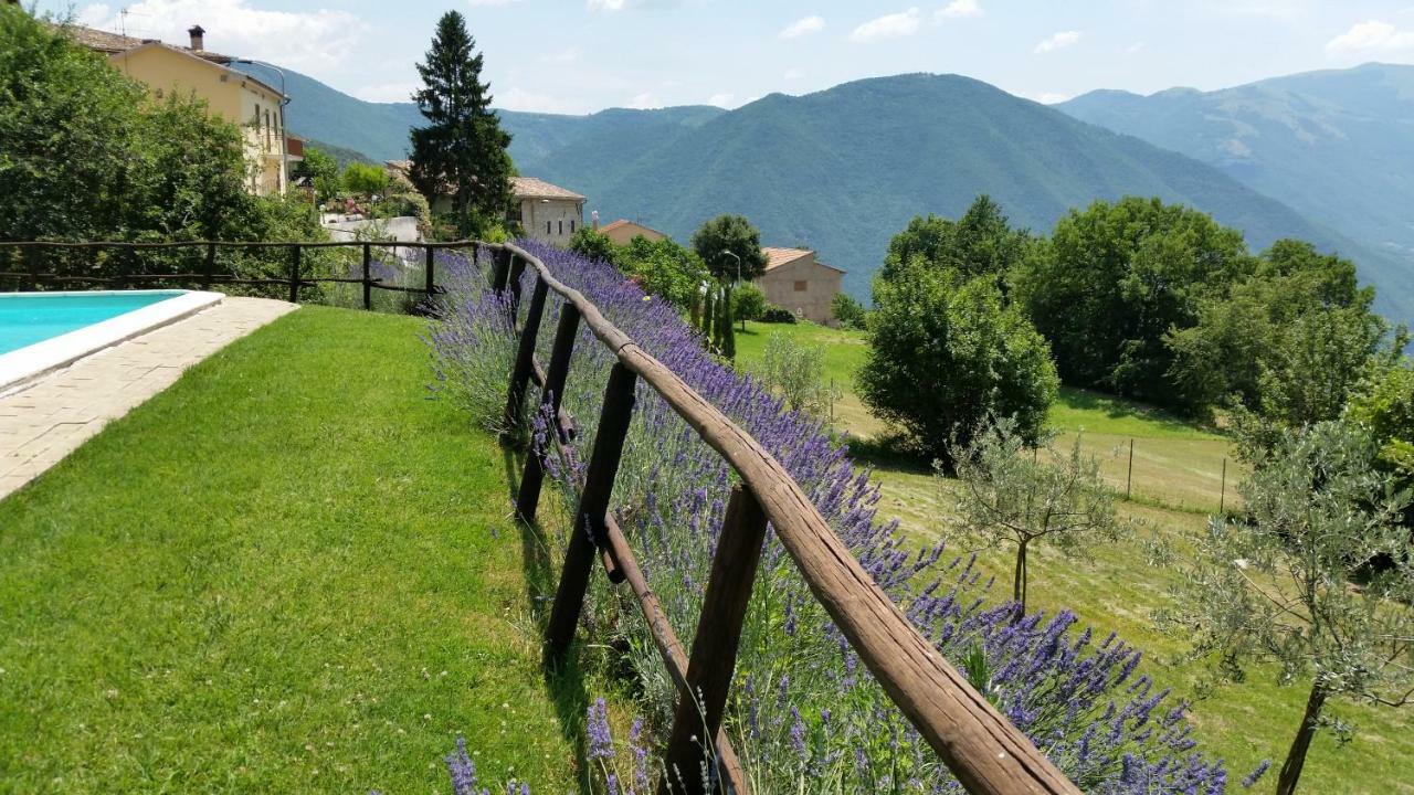 Agriturismo Roccagelli Vallo di Nera Exterior photo